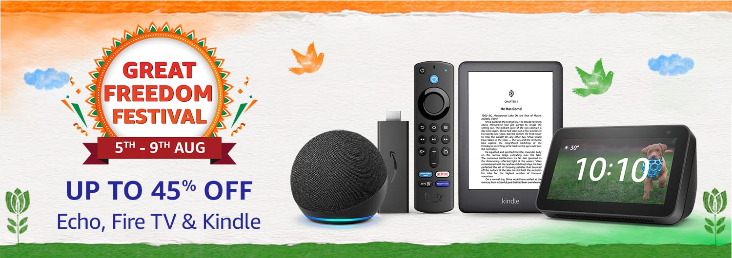 Echo Products at Upto 45% Off