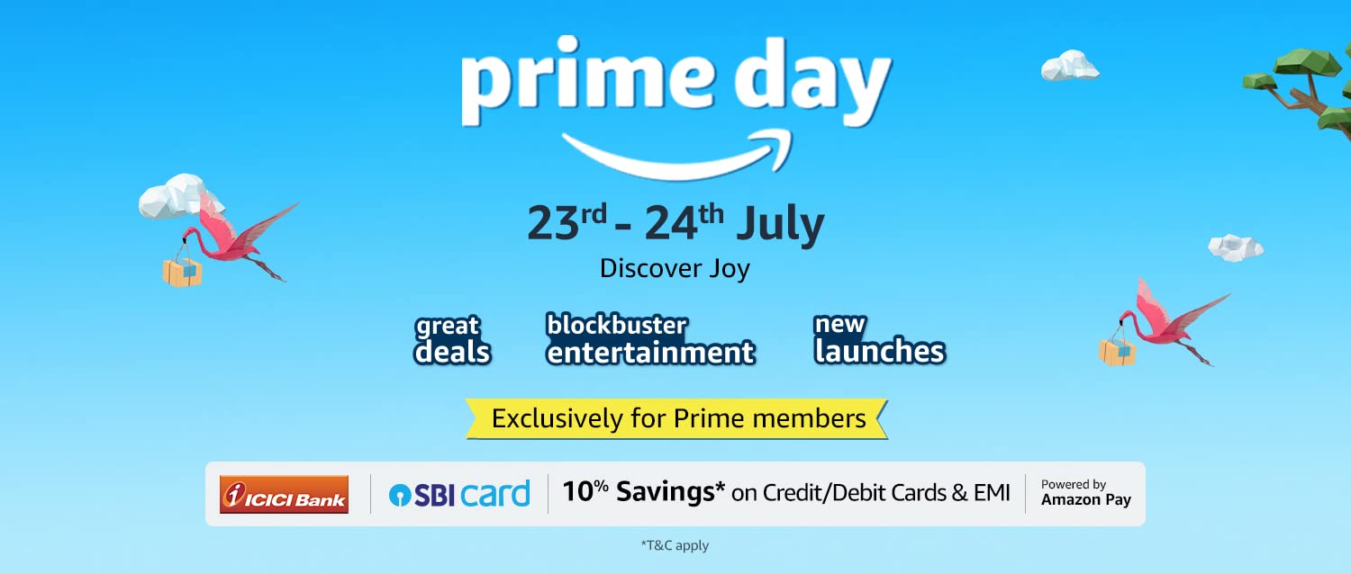 Amazon Prime Sale (23-24 July)