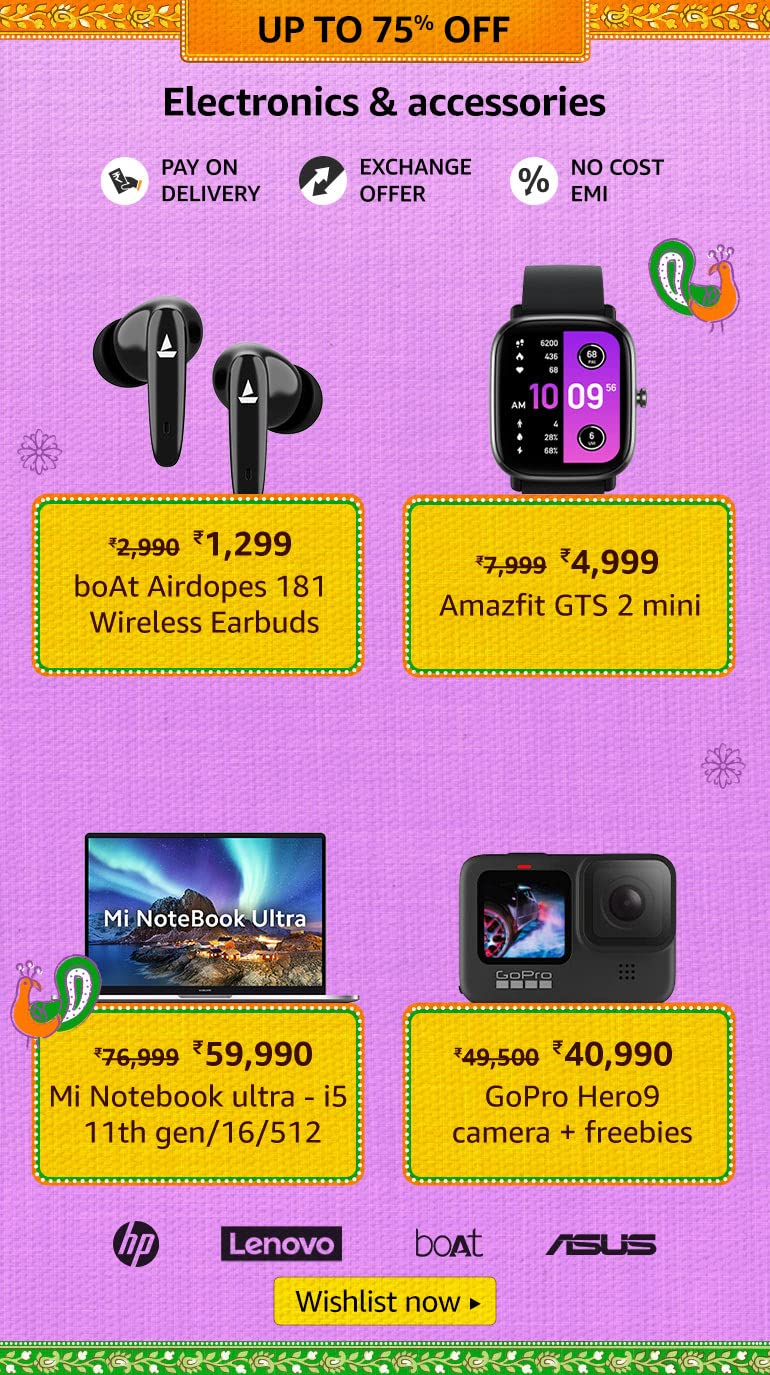 Electronics at Upto 70% Off